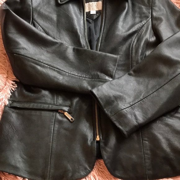 Vintage leather jacket - Picture 6 of 12